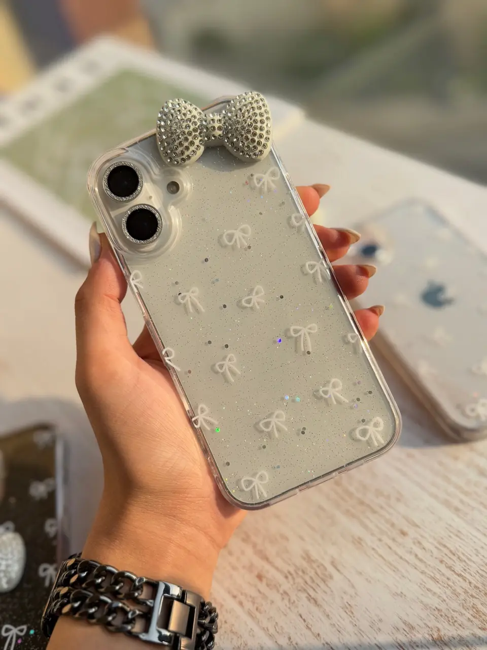 قاب پاپیون لاکچری آیفون و سامسونگ و شیائومی (کدC1935) - تصویر 2