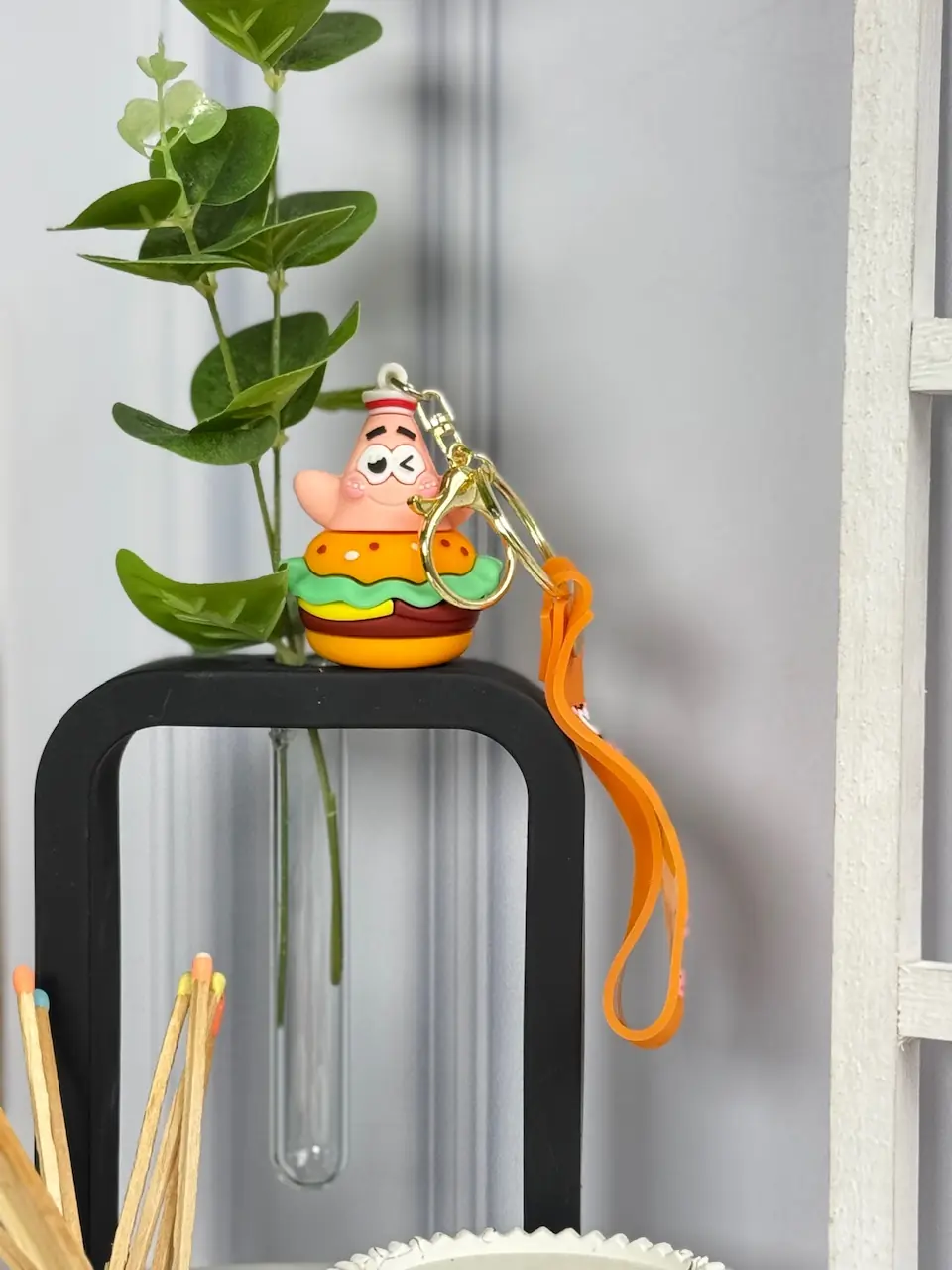 جا کلیدی سیلیکونی پاتریک همبرگری (کدa0203) - تصویر 4