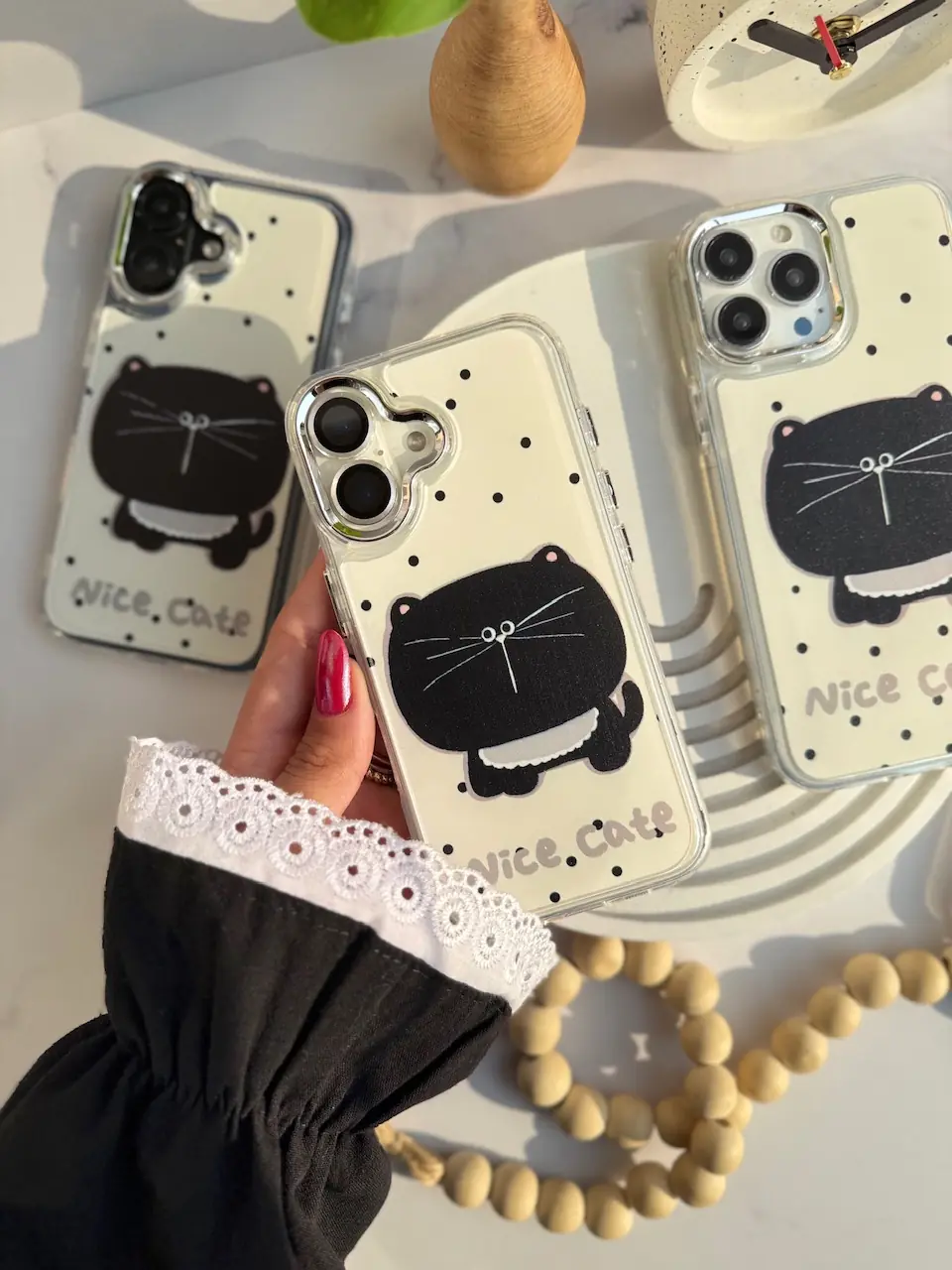 قاب Nice Black Cat (کدC2164) - تصویر 3
