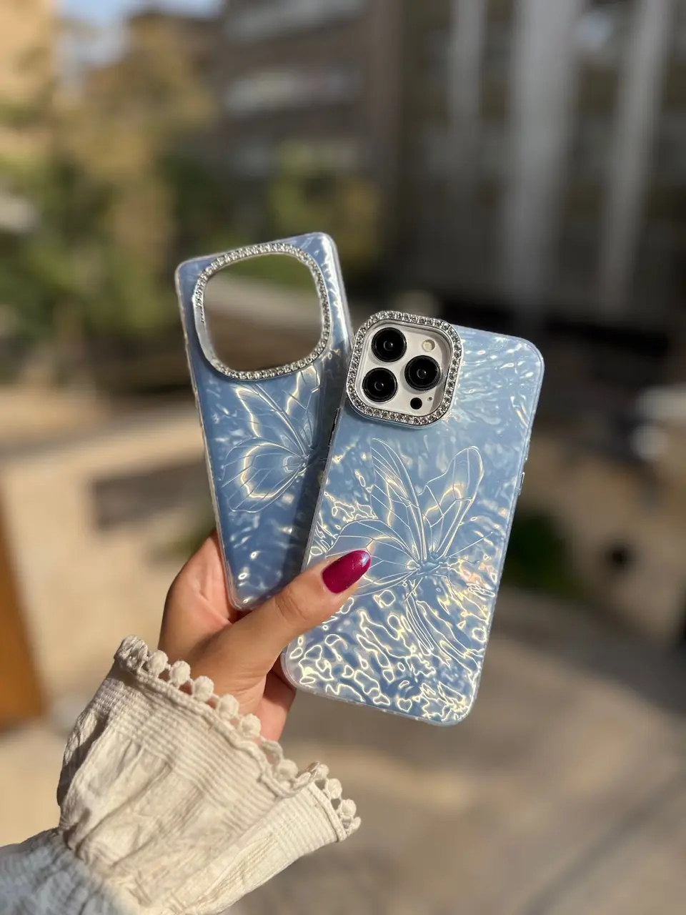 قاب پروانه بی نهایت آیفونی و اندرویدی (کدC2052)