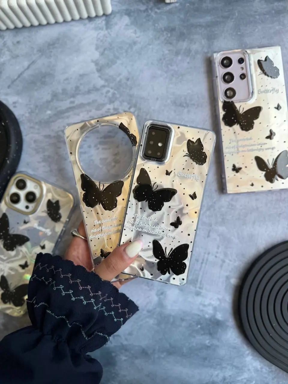 قاب پروانه با اصالت اندرویدی (کدC2018)