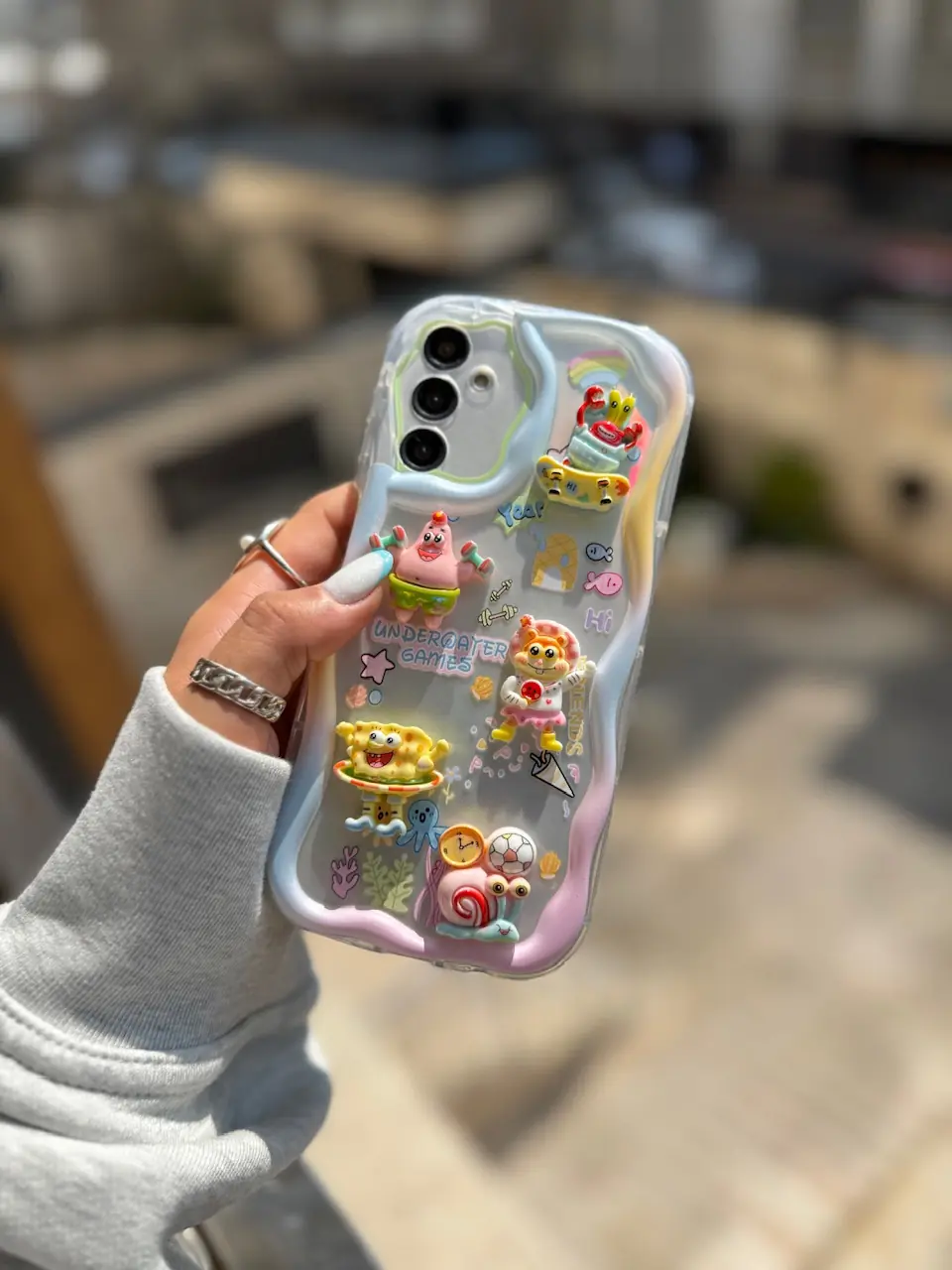 قاب باب اسفنجی برجسته سامسونگ و شیائومی (کدC1979) - تصویر 2