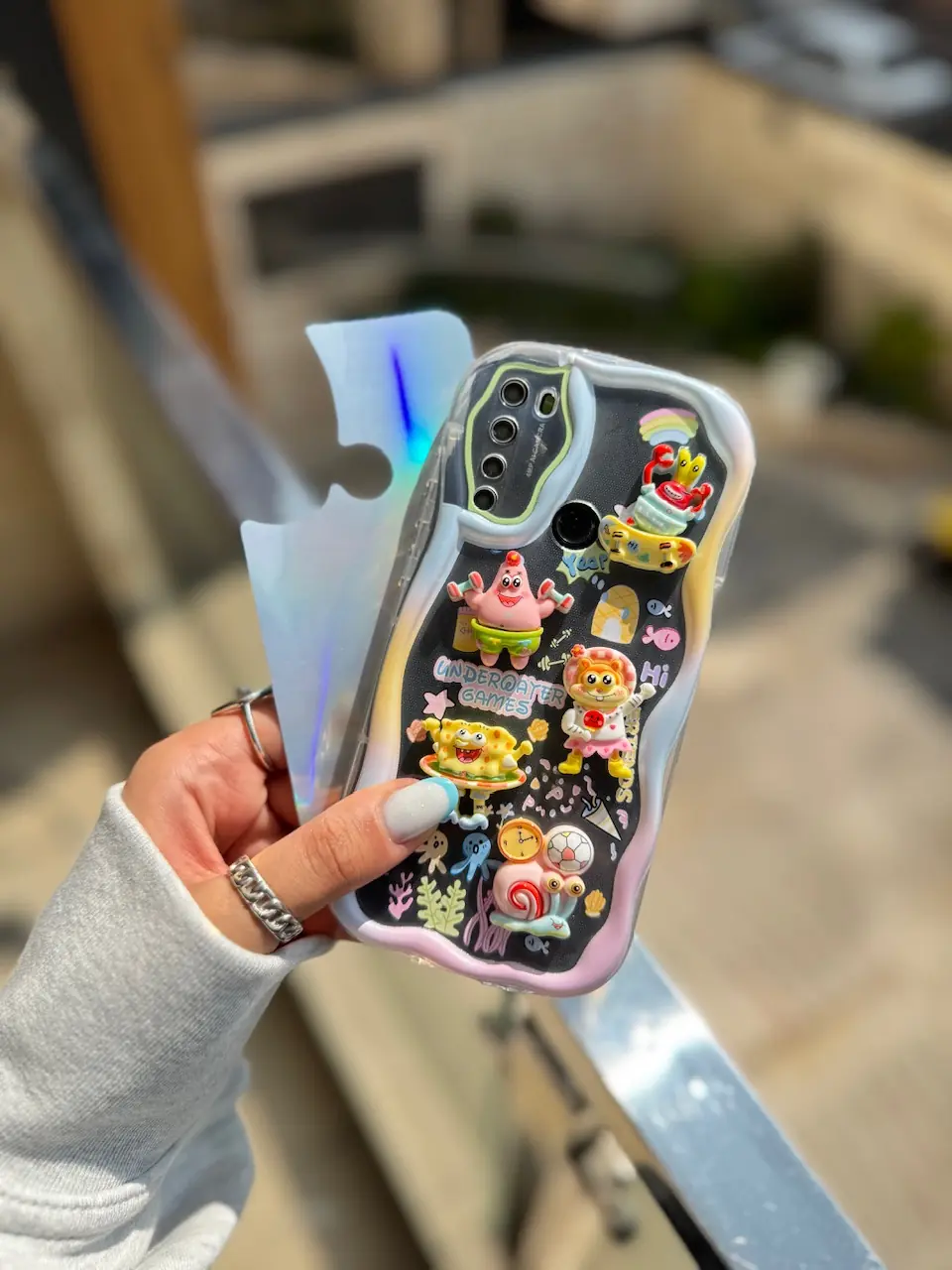 قاب باب اسفنجی برجسته سامسونگ و شیائومی (کدC1979) - تصویر 3