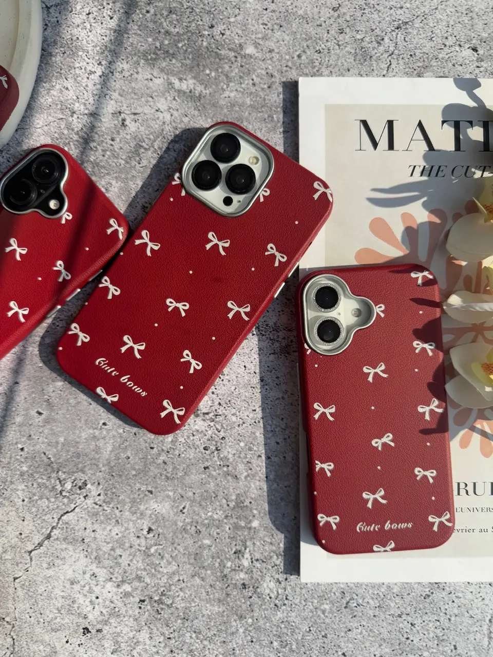 قاب Red Papillon پاپیون قرمز آیفون (کدC1937) - تصویر 5