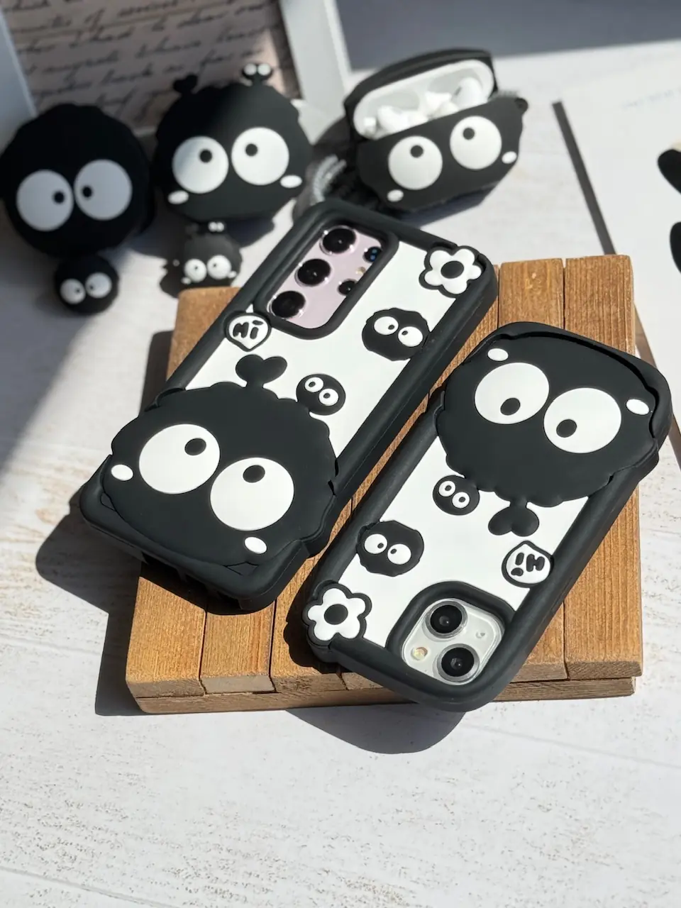 قاب میکروب هپل سیلیکونی آیفون ، سامسونگ ، شیائومی (کدC1849)