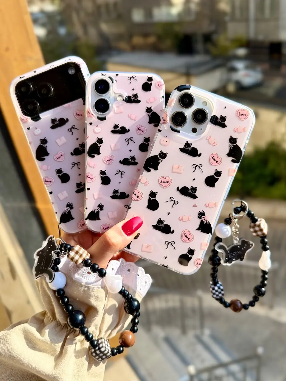 قاب پاپیون کت با آویز (کدC2168) - تصویر 7