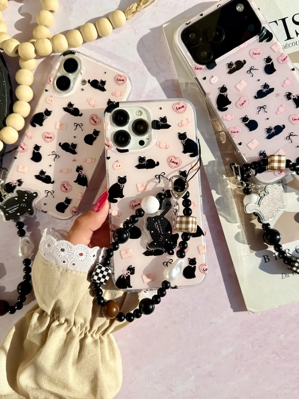 قاب پاپیون کت با آویز (کدC2168) - تصویر 16