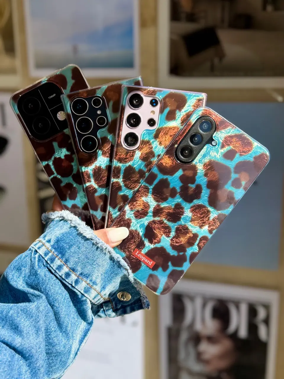 قاب Aqua Leopard سامسونگ و شیائومی (کدC2088) - تصویر 2