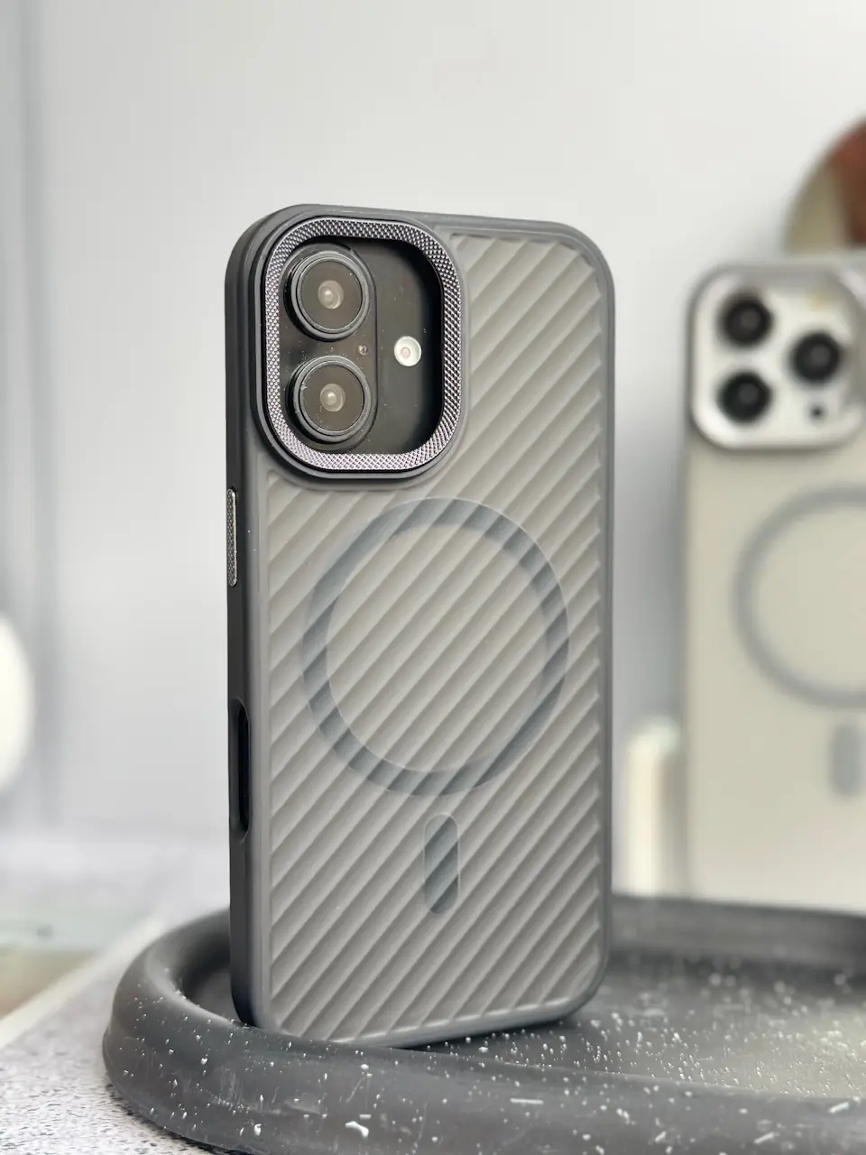 قاب Matte Mag (لنز کربن شیاردار) (کدC1991)