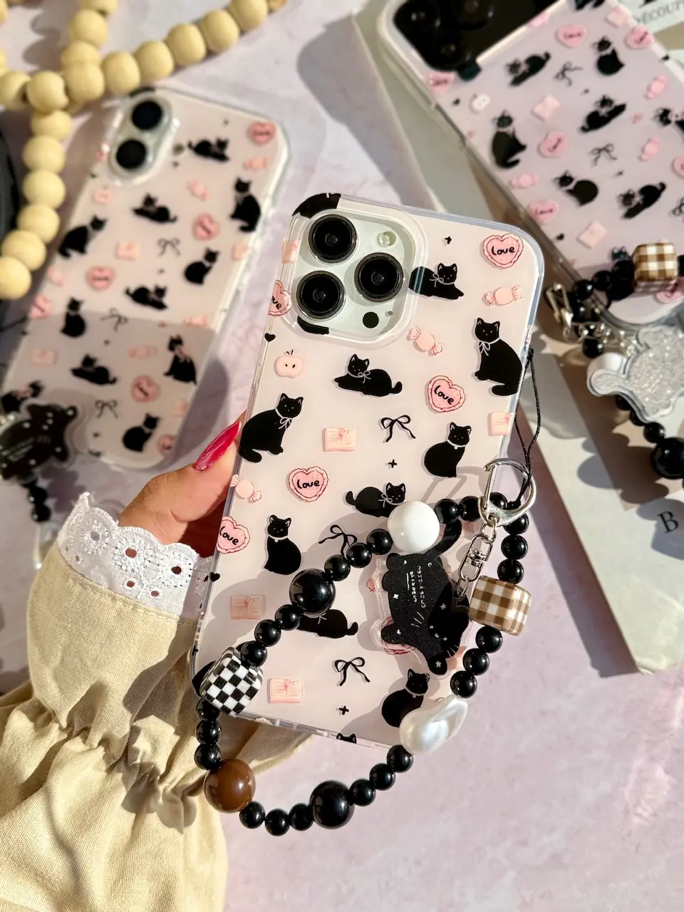 قاب پاپیون کت با آویز (کدC2168) - تصویر 15