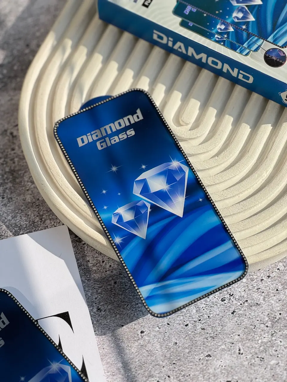 گلس نگین دار DIAMOND (کدa0192) - تصویر 3