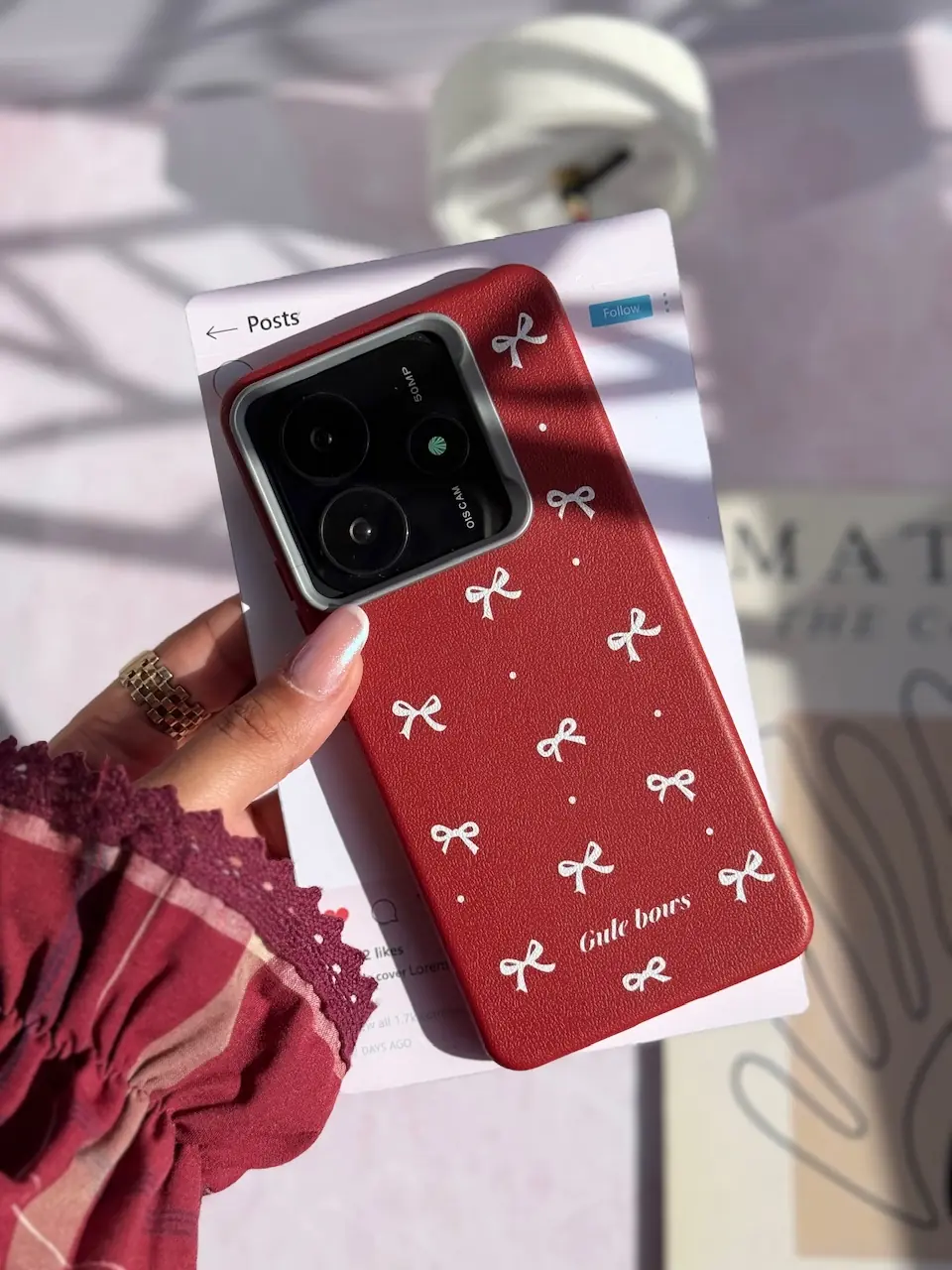 قاب Red Papillon پاپیون قرمز اندرویدی (کدC1937) - تصویر 4