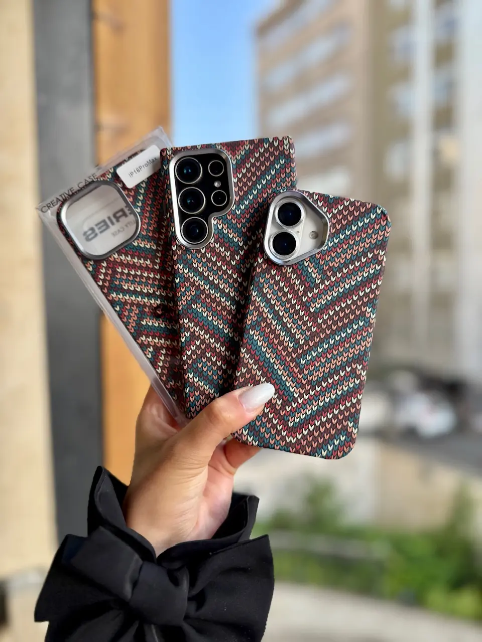 قاب Boho Style با مگ سیف فعال (کدC2114)